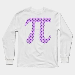 Pi Floral Design Long Sleeve T-Shirt